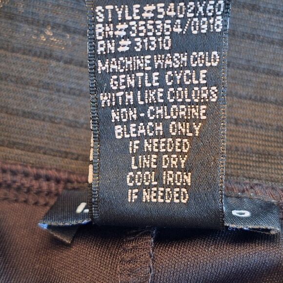 I.N. Studio Chiffon Palazzo Pants Special Occasion Lined Black Wide Leg L Petite - Picture 11 of 13